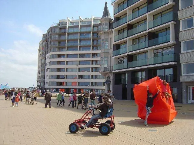 Panoramic View On Beach, Ships, Sea - Place To Be Ostend 0*,  Belgium