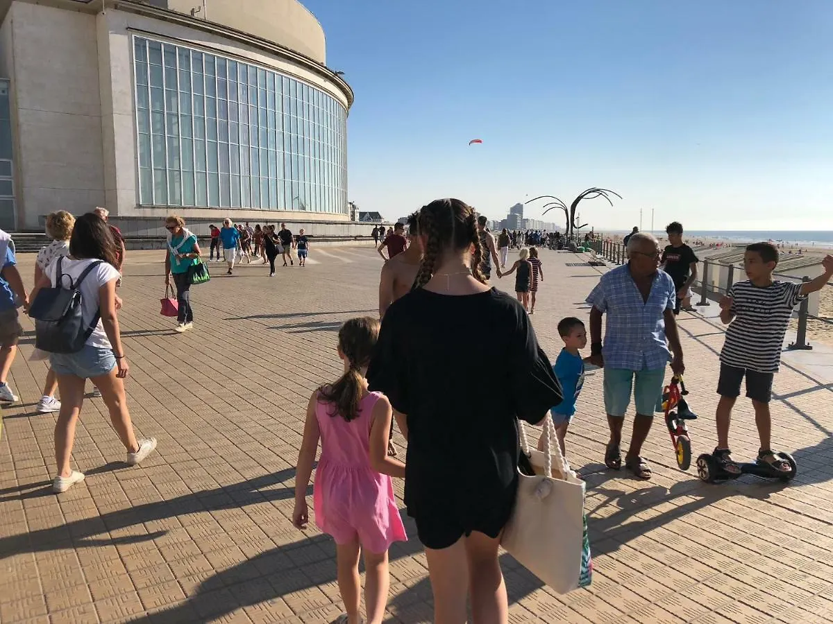 Panoramic View On Beach, Ships, Sea - Place To Be Ostend 0*,  Belgium