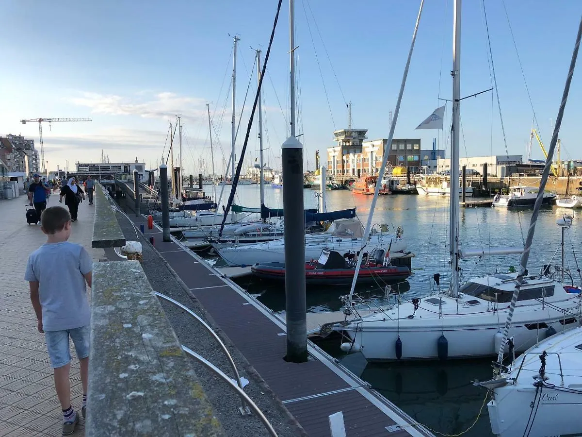 Panoramic View On Beach, Ships, Sea - Place To Be Ostend
